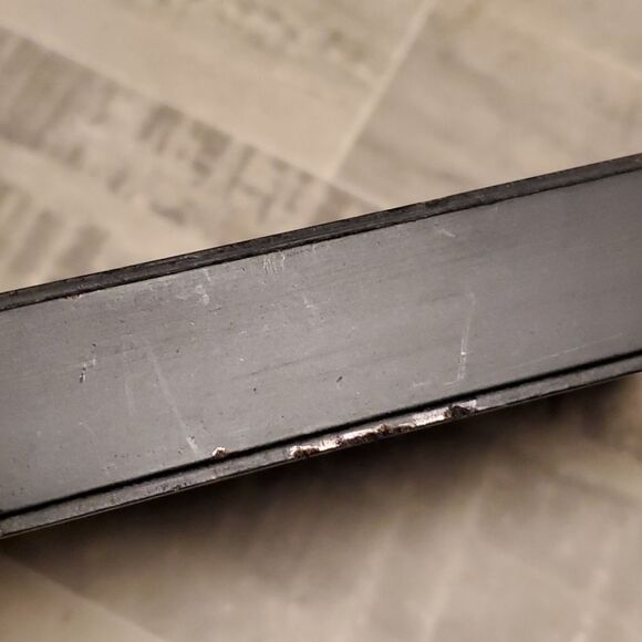 Heavy Glass Wooden w/Copper Handle Tray - Picture 5 of 7